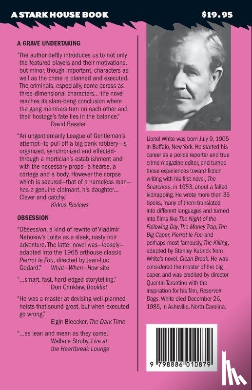 White, Lionel - A Grave Undertaking / Obsession