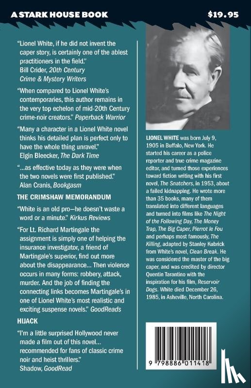 White, Lionel - The Crimshaw Memorandum / Hijack