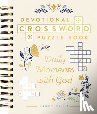 Dayspring - Daily Moments with God: Devotional Crossword Puzzle Book (36 Daily Devotions with Inspiring Activities to Enjoy God's Presence) - The Perfect Gift for