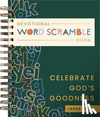 Dayspring - Celebrate God's Goodness: Devotional Word Scramble Book (70 Daily Devotions and Word Scrambles to Refresh Your Spirit)- The Perfect Gift for Christian