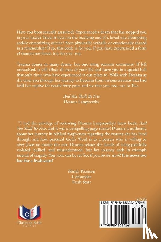 Langworthy, Deanna - And You Shall Be Free