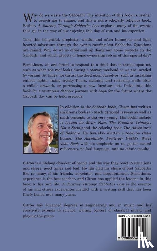 Citron, Ronald - A Journey Through Sabbaths Lost