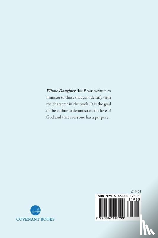 Brown, W. M. - WHOSE DAUGHTER AM I