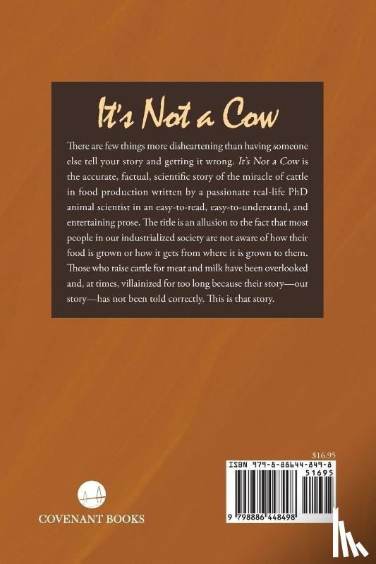 Bass, Phil - It's Not a Cow