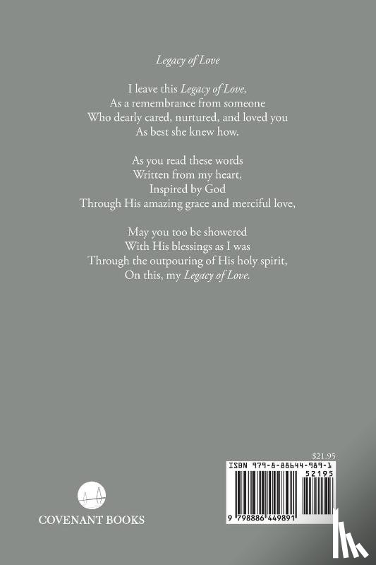 Bryant, Sherry - Legacy of Love