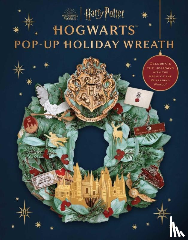 Insight Editions - Harry Potter Pop-Up Holiday Wreath