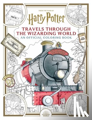 Insight Editions - Harry Potter: Travels Through the Wizarding World: An Official Coloring Book