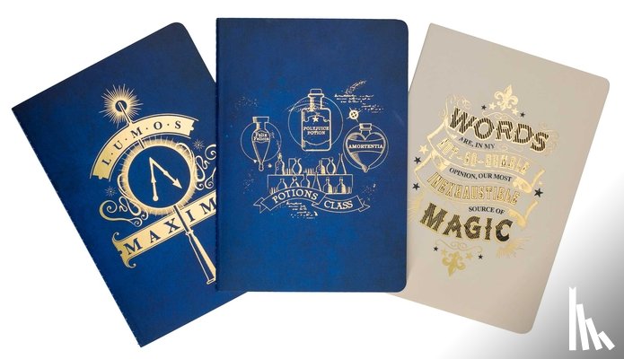 Insight Editions - Harry Potter: Spells and Potions Planner Notebook Collection (Set of 3)