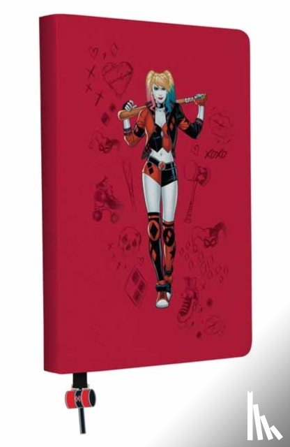 Insight Editions - DC: Harley Quinn Journal with Ribbon Charm