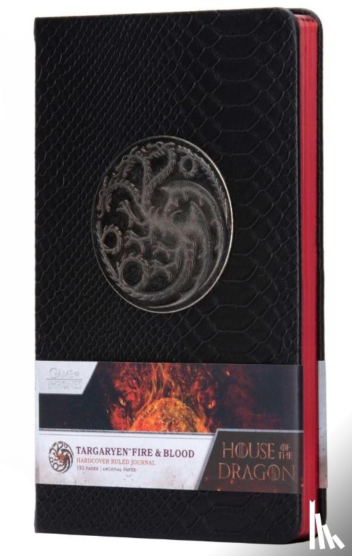 Insight Editions - House of the Dragon: Targaryen Fire & Blood Hardcover Journal