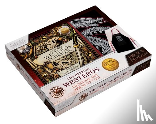 Editions, Insight - The Official Westeros Cookbook and Apron Gift Set: Recipes from House of the Dragon and Game of Thrones