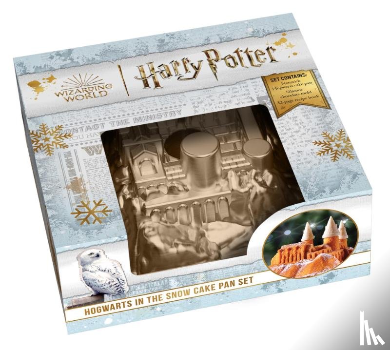 Insight Editions - Harry Potter: Hogwarts in the Snow Cake Pan Set