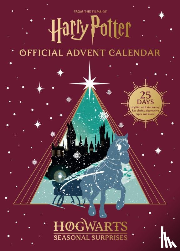 Insight Editions - Harry Potter Official Advent Calendar Hogwarts Seasonal Surprises