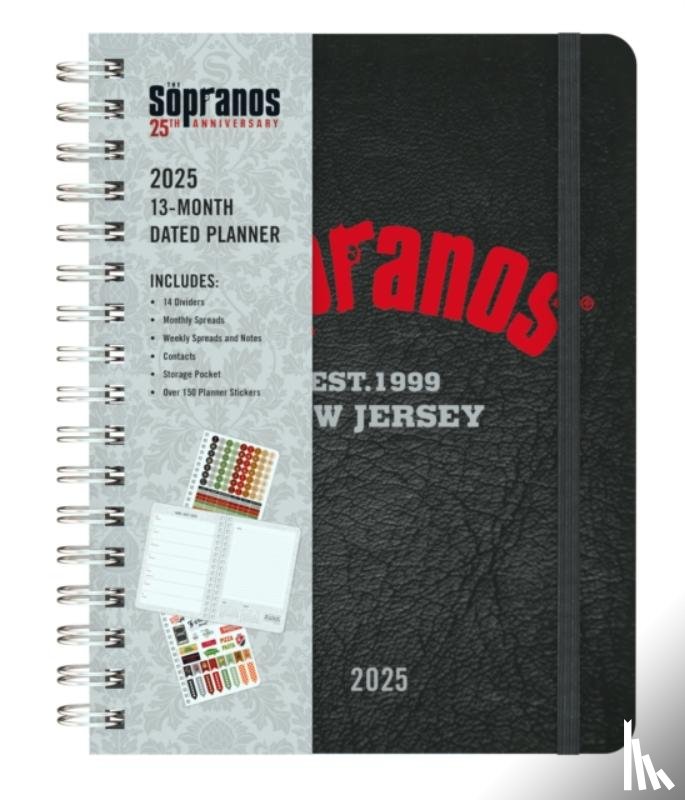 Insights - 2025 The Sopranos 13-Month Weekly Planner