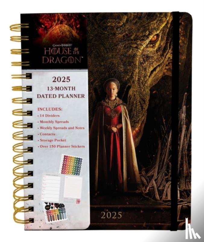 Insights - 2025 House of the Dragon 13-Month Weekly Planner