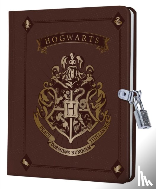 Insight Editions - Harry Potter: Hogwarts Lock & Key Diary