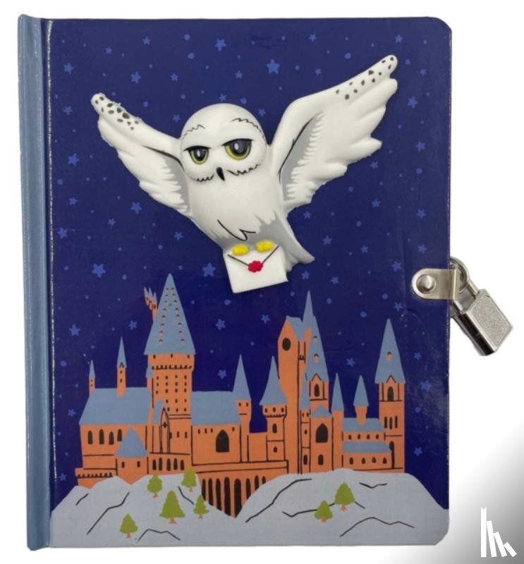 Insight Editions - Harry Potter: Hedwig Squishy Lock & Key Diary
