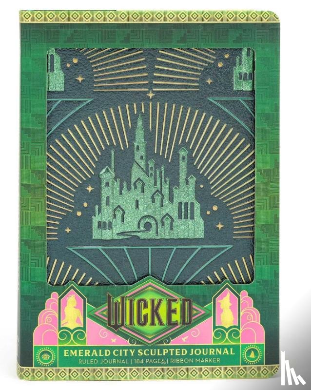 Insight Editions - Wicked: Emerald City Sculpted Journal