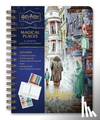 Insight Editions - Harry Potter: Magical Places 12-Month Undated Planner