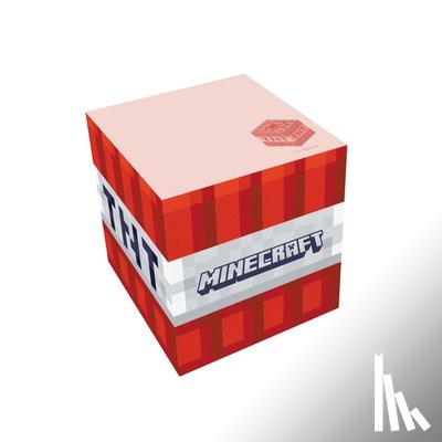 Insight Editions - Minecraft: TNT Block Sticky Note Cube