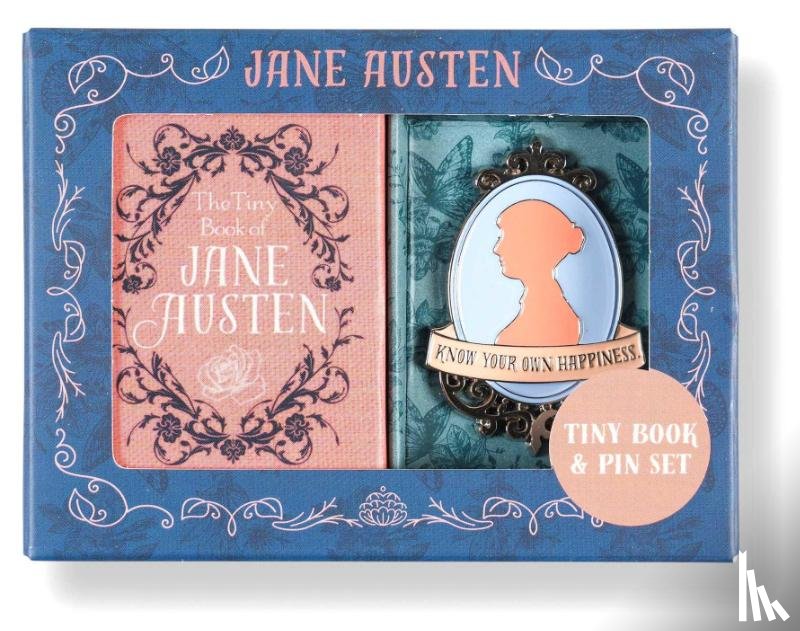 Editions, Insight - Jane Austen Tiny Book and Pin Set