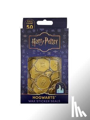 Insight Editions - Harry Potter: Hogwarts Gold Wax Sticker Seals (Set of 50)