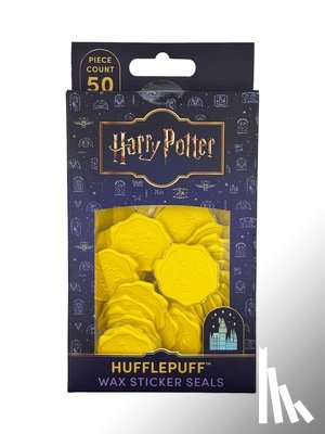 Insight Editions - Harry Potter: Hufflepuff Wax Sticker Seals (Set of 50)