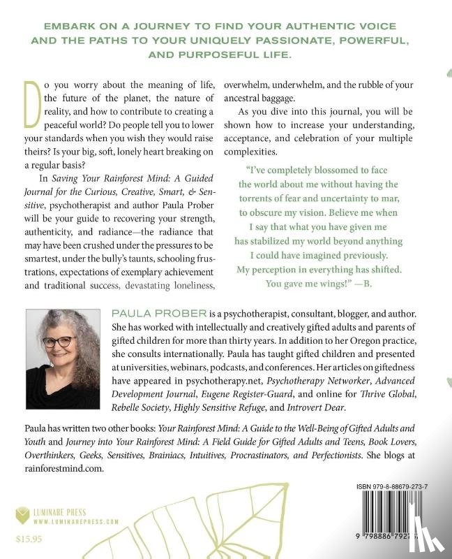 Prober, Paula - Saving Your Rainforest Mind