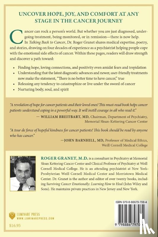 Granet, Roger M. D. - Talking Back to Cancer
