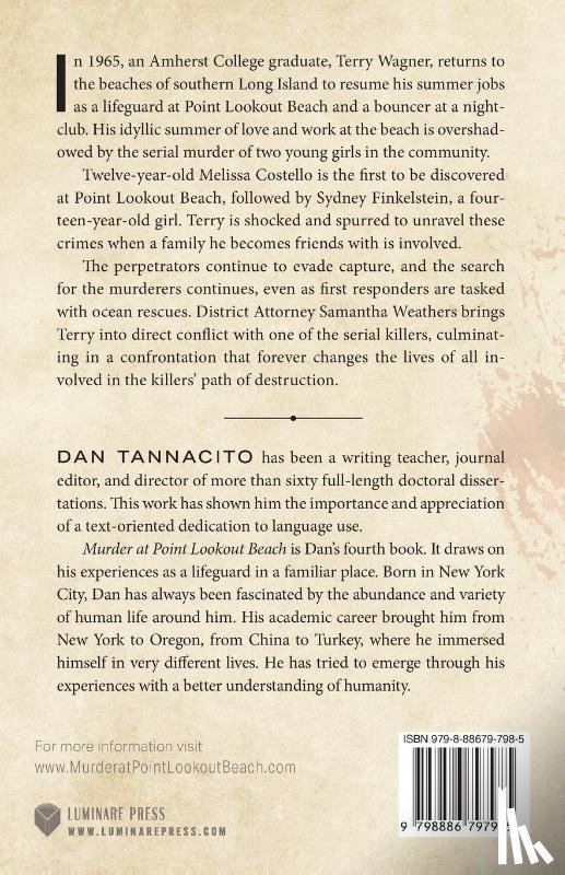 Tannacito, Dan - Murder at Point Lookout Beach