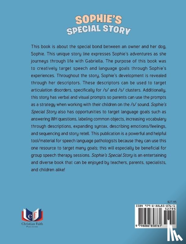 Gizzo M. S. CCC-SLP TSSLD, Gabriella - Sophie's Special Story