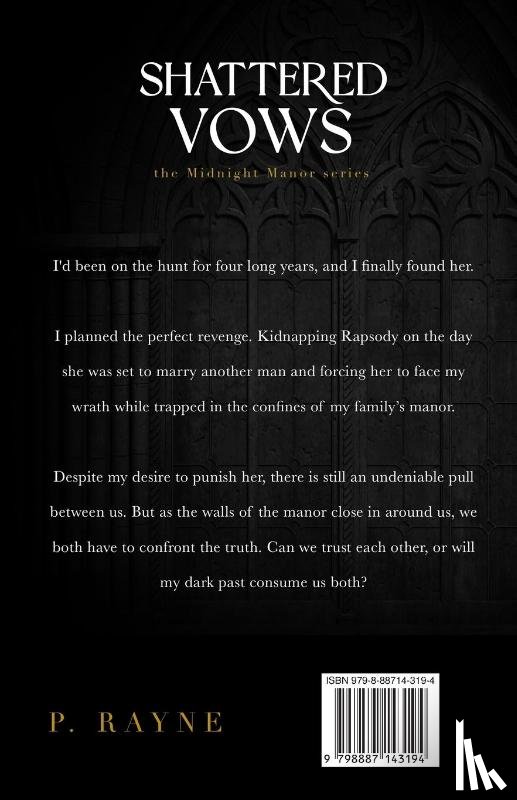 Rayne, P. - Shattered Vows (Large Print)