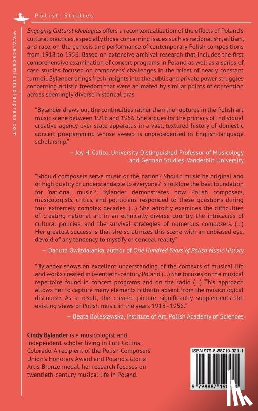 Bylander, Cindy - Engaging Cultural Ideologies