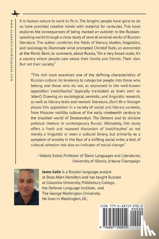 Galie, Jason - Don't Be a Stranger