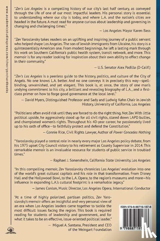 Yaroslavsky, Zev - Zev's Los Angeles