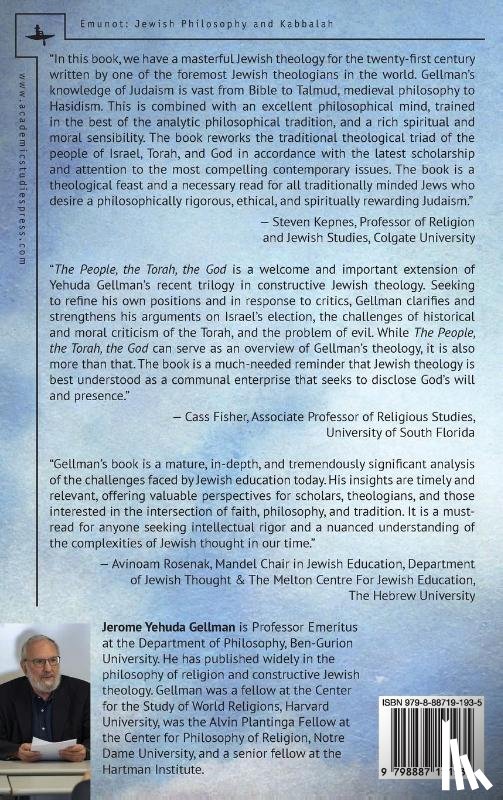 Gellman, Jerome Yehuda - The People, the Torah, the God