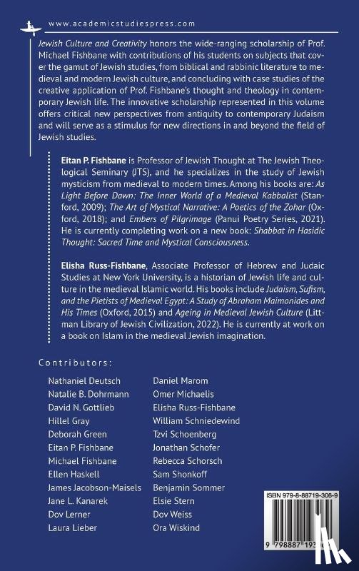  - Jewish Culture and Creativity