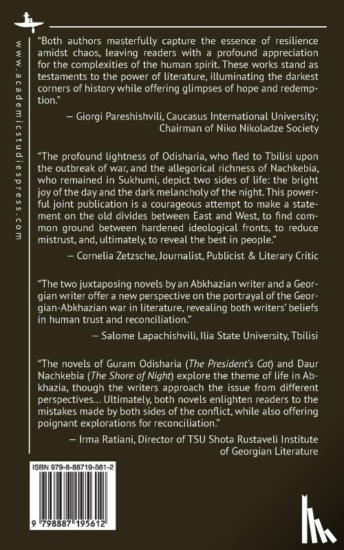 Odisharia, Guram, Nachkebia, Daur - Two Novels from the Caucasus