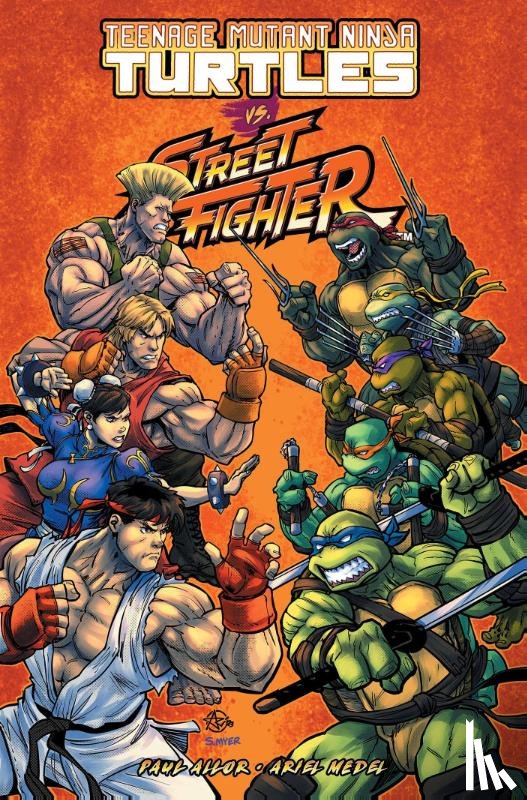 Allor, Paul, Medel, Ariel - Teenage Mutant Ninja Turtles Vs. Street Fighter