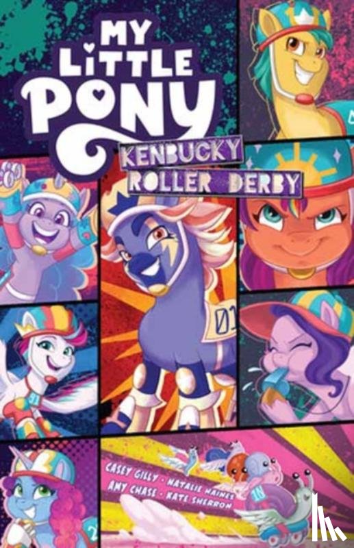 Gilly, Casey, Chase, Amy - My Little Pony: Kenbucky Roller Derby