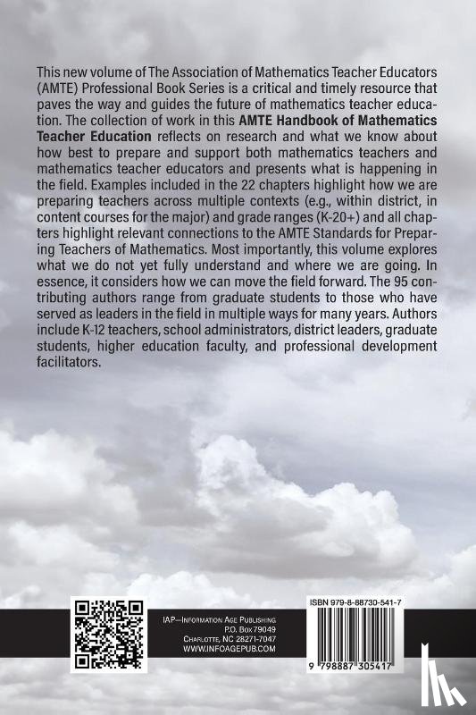  - The AMTE Handbook of Mathematics Teacher Education