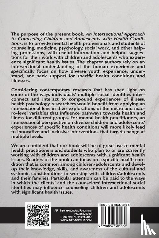 Park-Taylor, Jennie (Fordham University, Keitel, Merle A. (Fordham University - An Intersectional Approach to Counseling Children and Adolescents With Health Conditions