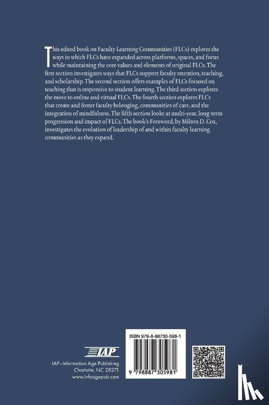  - Expanding the Vision of Faculty Learning Communities in Higher Education