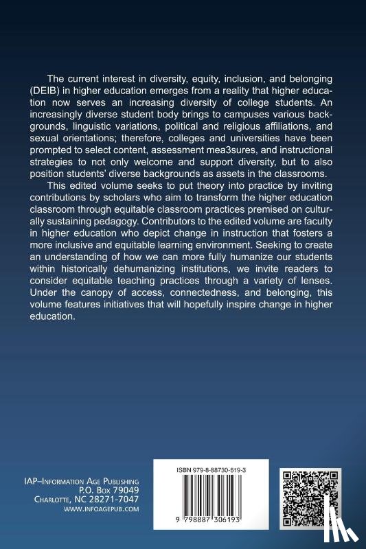  - Promoting Equitable Classroom Practices in Higher Education