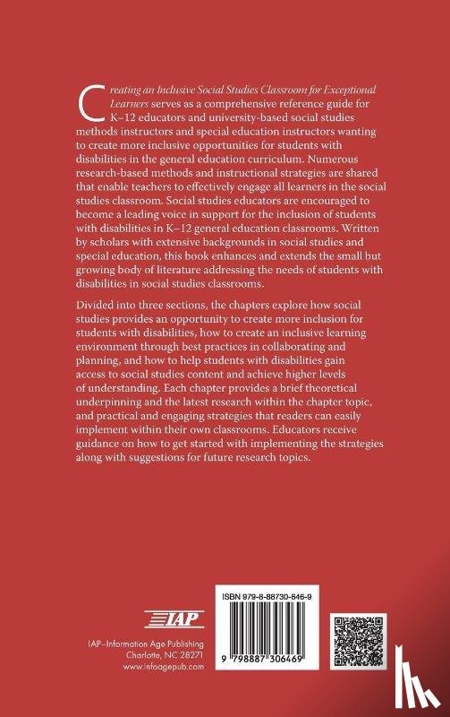 - Creating an Inclusive Social Studies Classroom for Exceptional Learners