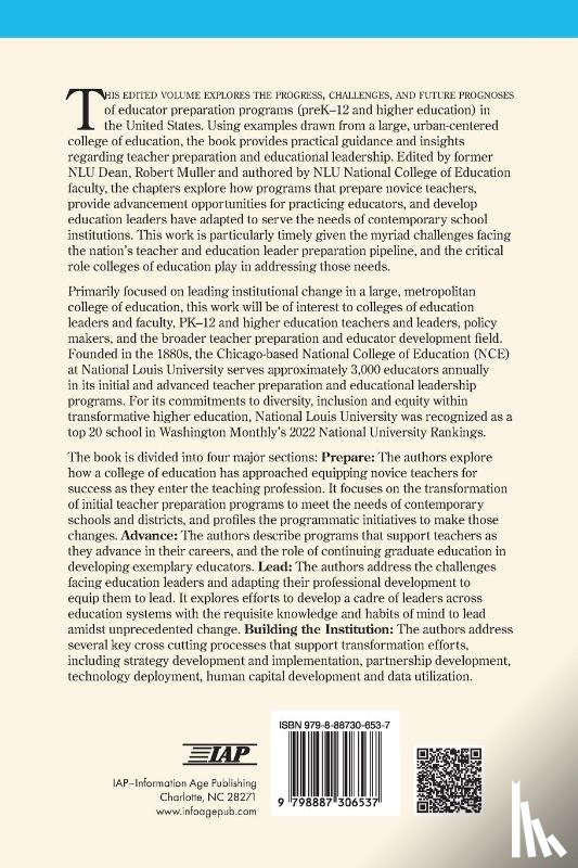  - Transforming Educator Preparation for Changing Times