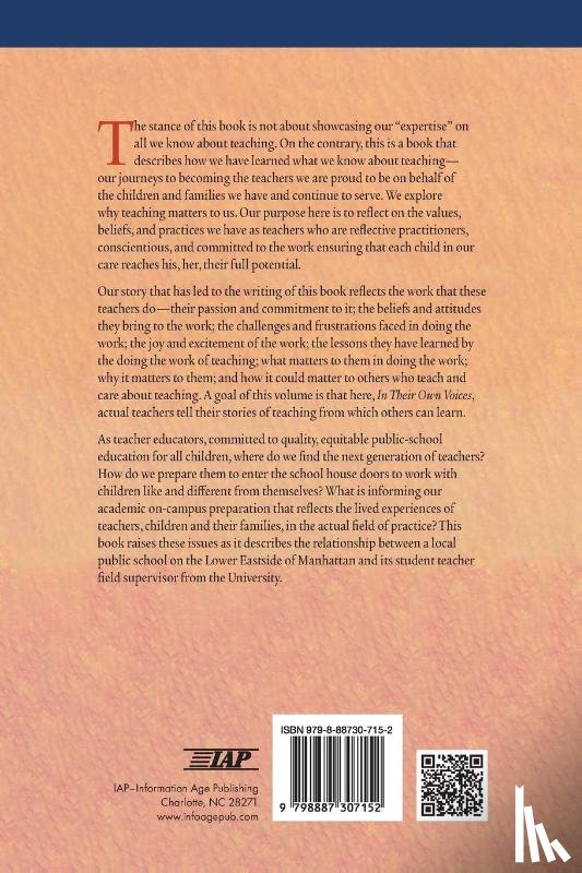  - In Their Own Voices