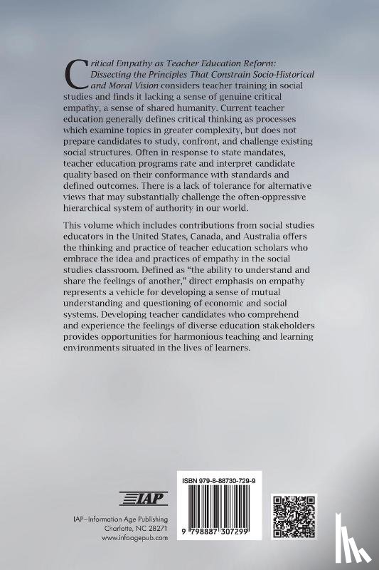  - Critical Empathy as Teacher Education Reform