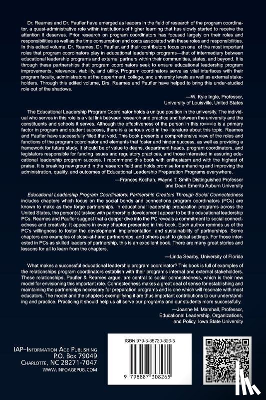  - Educational Leadership Program Coordinators