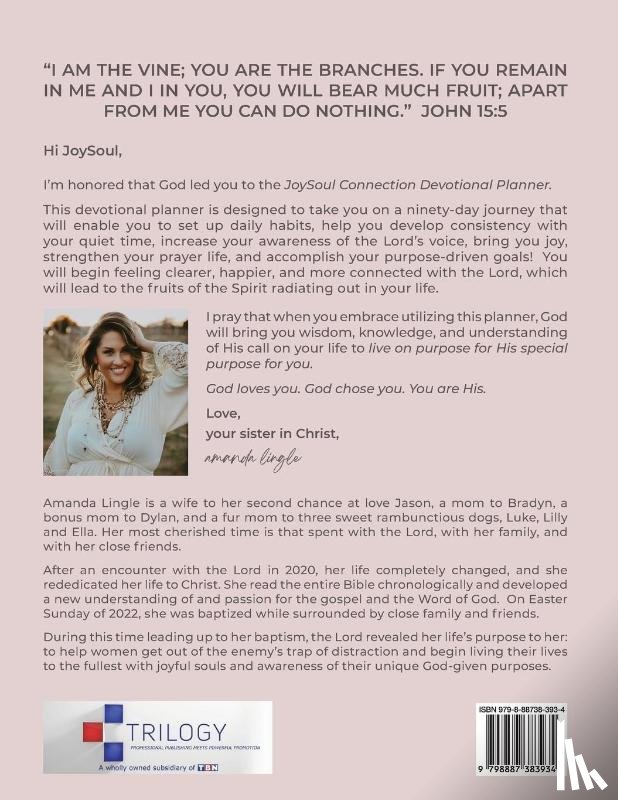 Lingle, Amanda - JoySoul Connection 90-Day Devotional & Daily Planner